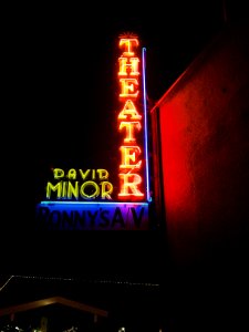 David minor theater, Eugene oregon, United states photo