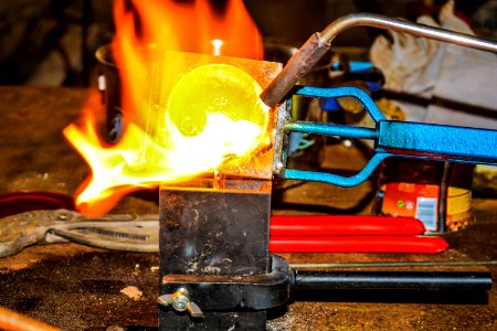 Hot, Fire, Silver