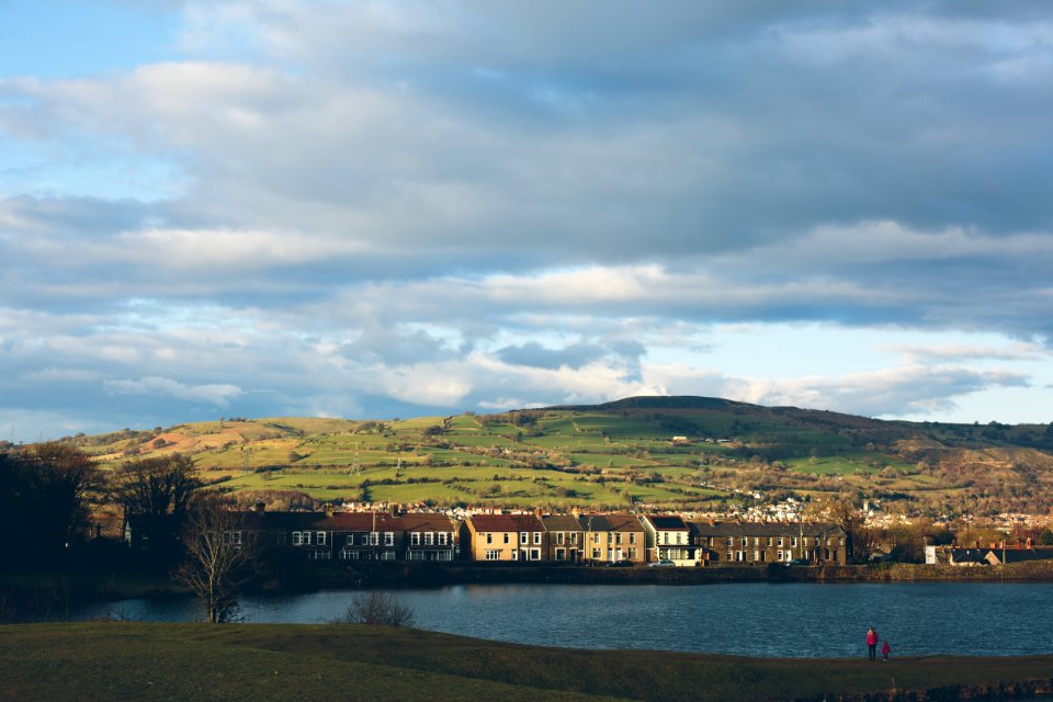 Caerphilly, United kingdom, Terraced housing photo