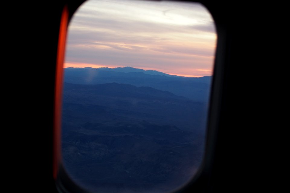 Sunset, Aviation, Flying