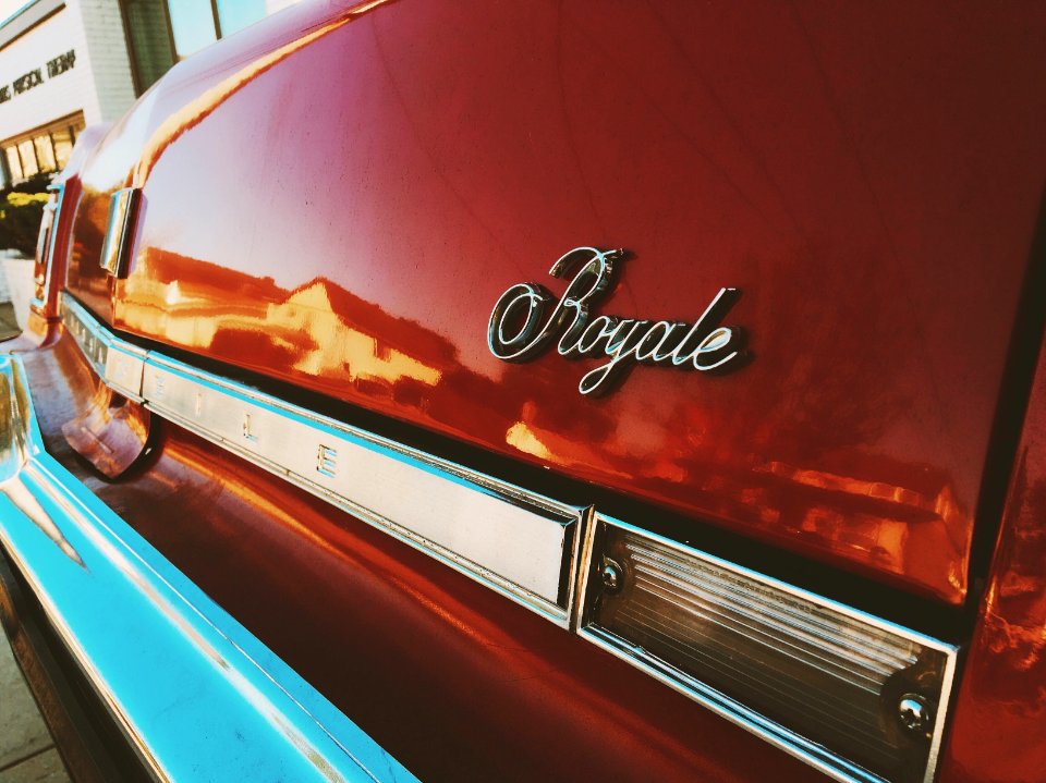 Classic car, Royale, Red