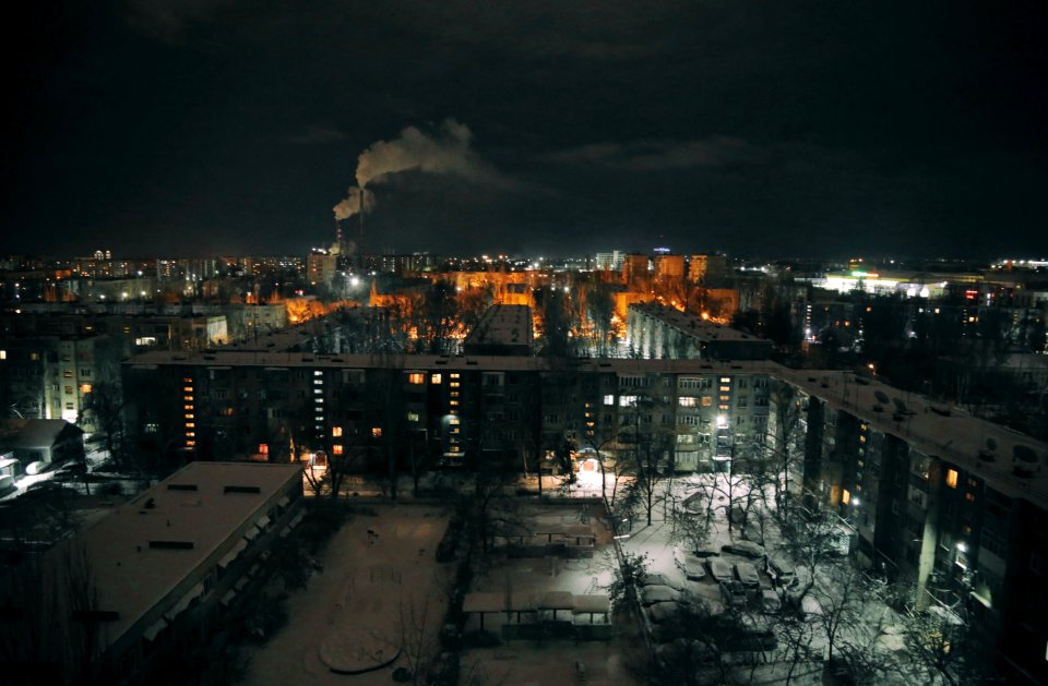 Bishkek, Kyrgyzstan, Snow