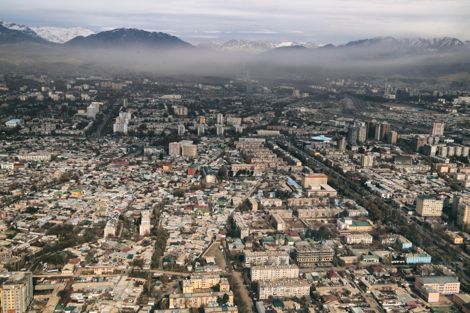 Dushanbe, Tajikistan, Above