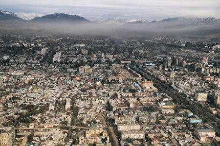 Dushanbe, Tajikistan, Above