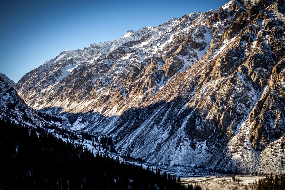Gebiet tschi, Kirgisistan, Mountain