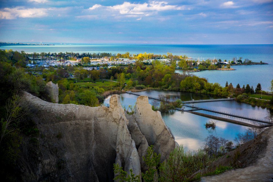 Scarborough bluffs park, Toronto, Canada
