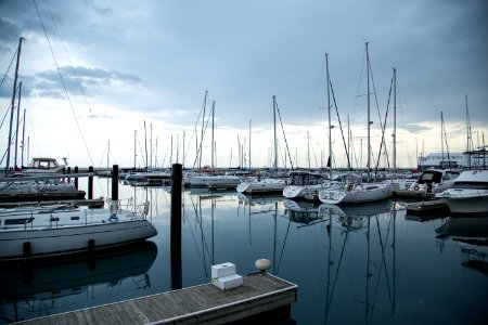 United states, Chicago, Boats