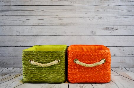 Orange green storage