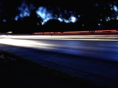 Streaks, Car lights, Lights photo