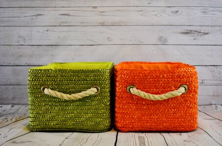 Orange basket cord