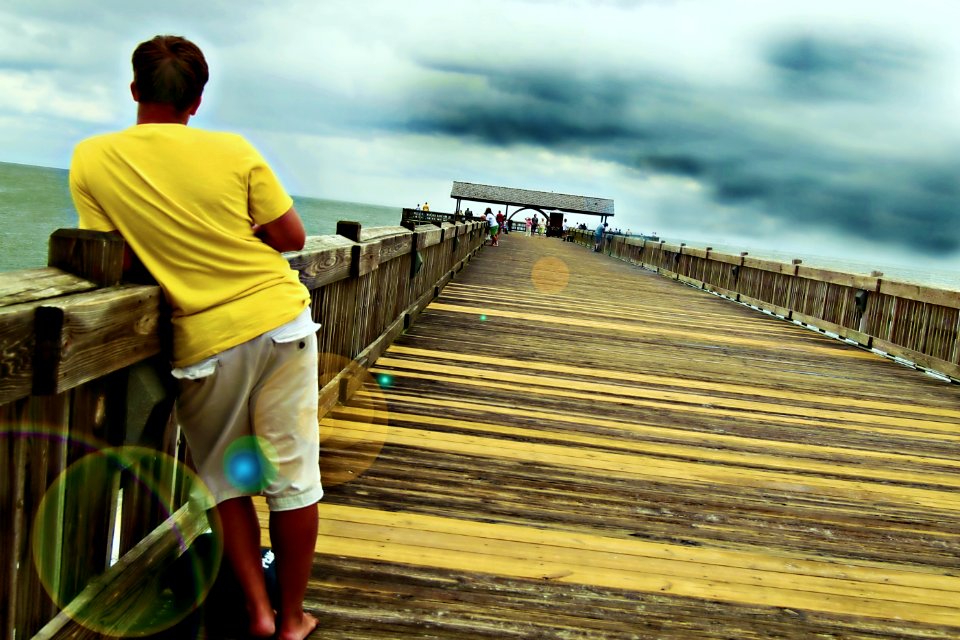 Ocean, Sunset, Tybee isl
