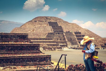 Mexico, San juan teotihuacn, Pyramids photo