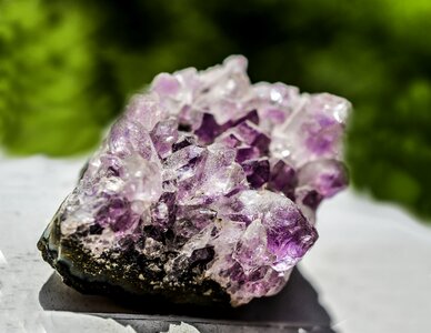 Mineral rock quartz photo