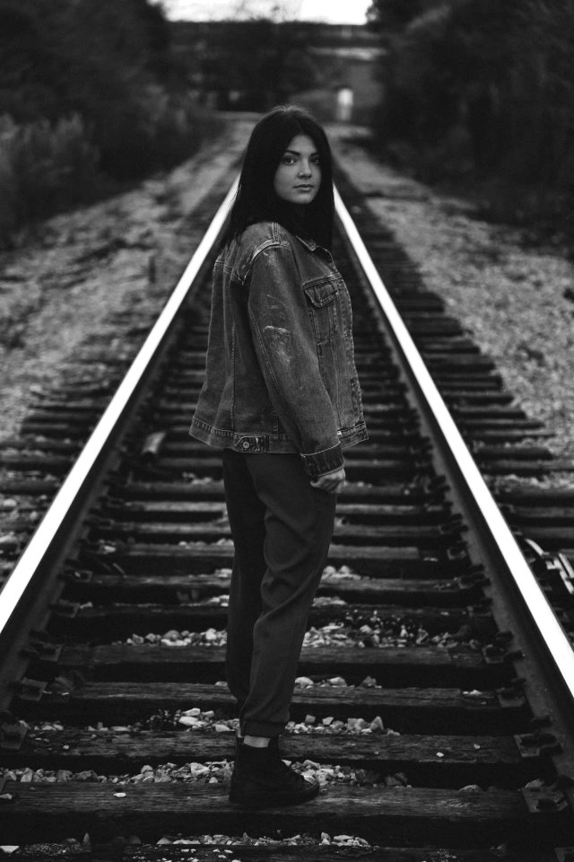 Vintage, Railroad track, Vsco