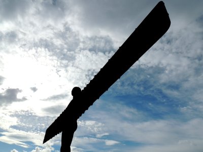 Angel of the north, Low eighton, United kingdom