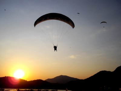 Ldeniz belediyesi, Turkey, Sunset