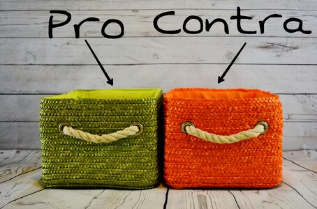 Baskets two green