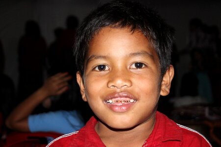 Older child boy portrait