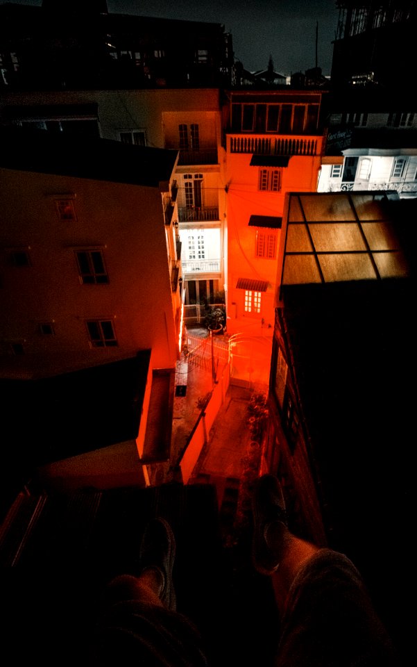Vietnam, Dalat, Alley
