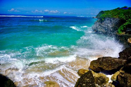 Geger beach, Indonesia, Sea photo