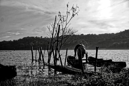 Tamblingan lake, Indonesia, Activity