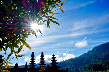 Tamblingan lake, Indonesia, Temple
