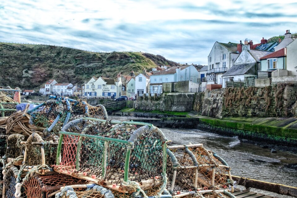 Village fishing sea