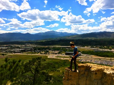 Pulpit rock, Colorado springs, United states photo