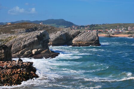 Cantabria virgin sea september