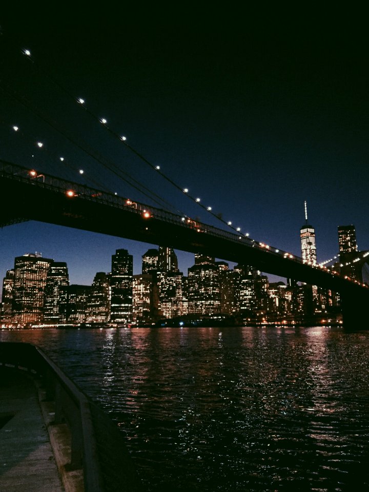 Usa, Brooklyn bridge, New york photo