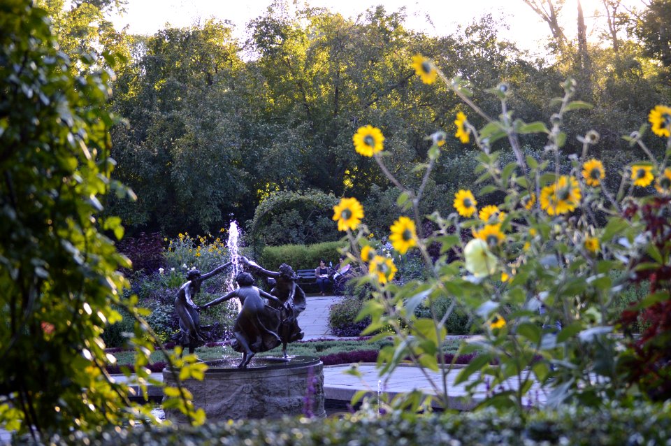 Conservatory garden, New york, United states
