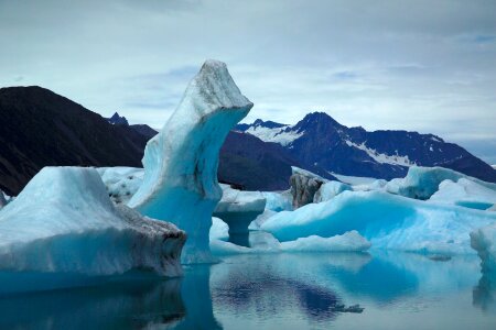 Ice snow water