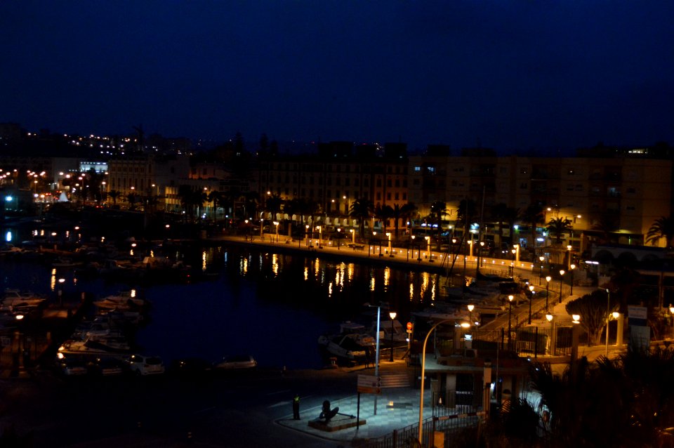 Sea, Morocco, Lights