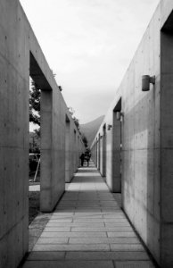 White, Black, Concrete