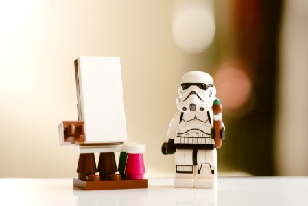 white Stormtroopers minifig photo