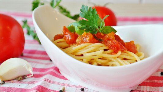 Pasta italian noodles photo