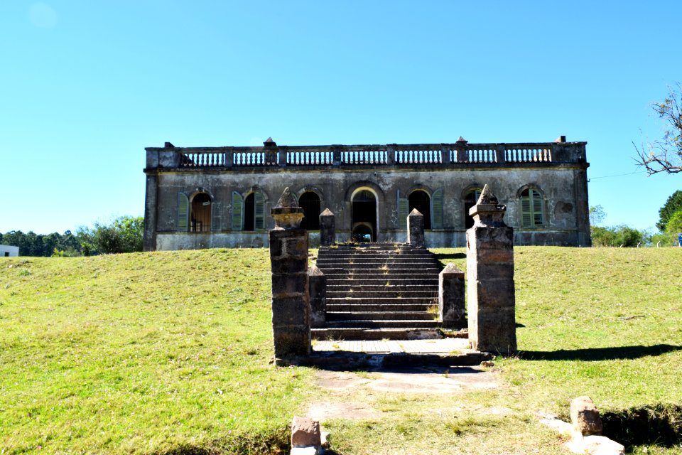 Country, Stairs, Old building