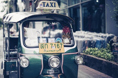 Macro thailand vehicle