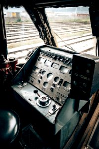 train cockpit photo