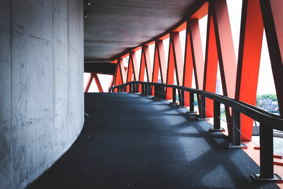 photography of under bridge