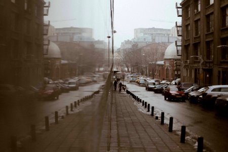 Bucharest, Romania, Fog photo