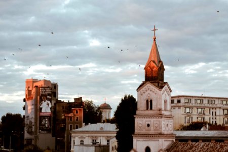 Bucharest, Romania, Billboard photo