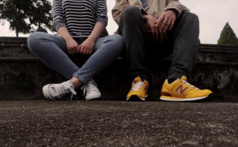 New balance, Converse, Shoe