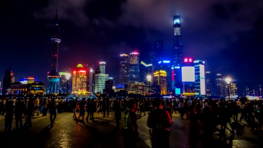 China, The bund, Pudong