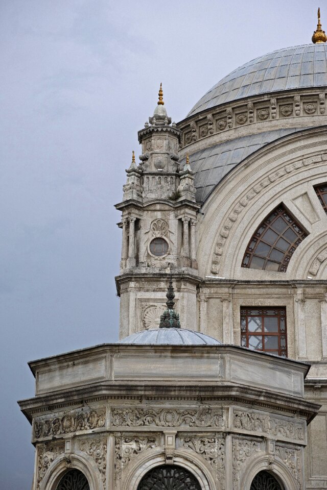 Minaret istanbul white