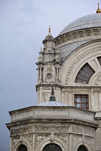 Minaret istanbul white