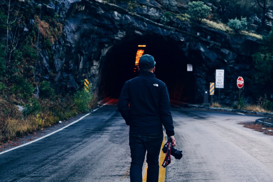Tunnel view, United states, Walking