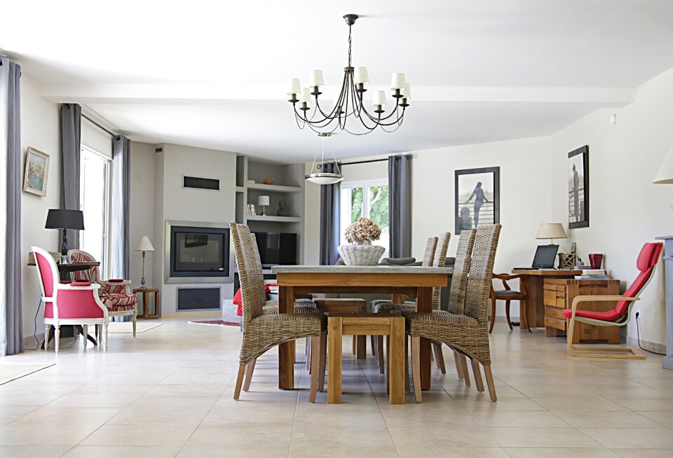 Chair interior furniture table