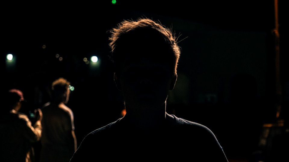 Backlit, Silhouette, Faceless