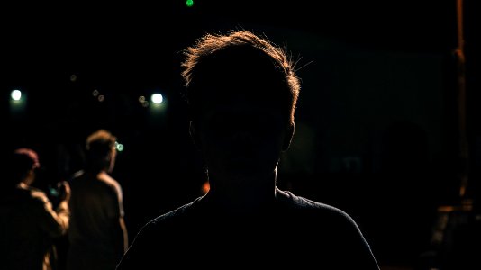 Backlit, Silhouette, Faceless